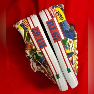 “6 7” 😀 POLO RALPH LAUREN - Sayer Chariots of Fire Shoes Sz 9